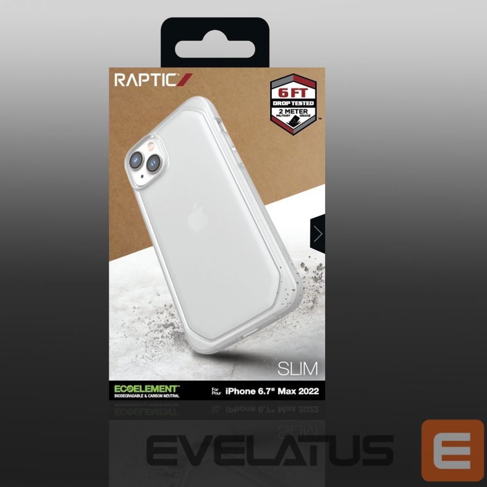 Back panel cover Raptic X-Doria Transparent