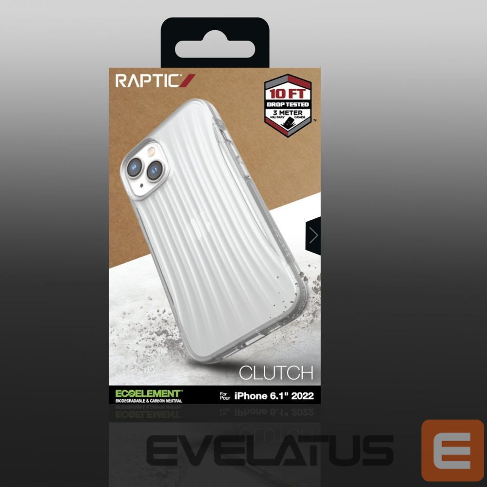 Back panel cover Raptic X-Doria Transparent