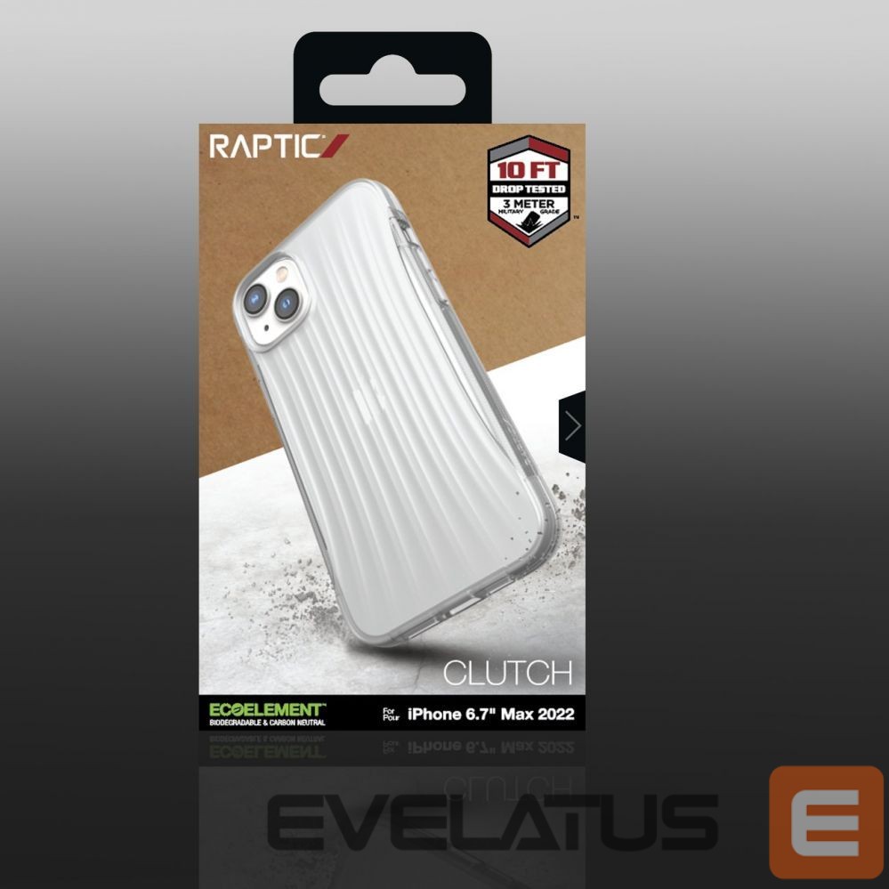 Back panel cover Raptic X-Doria Transparent