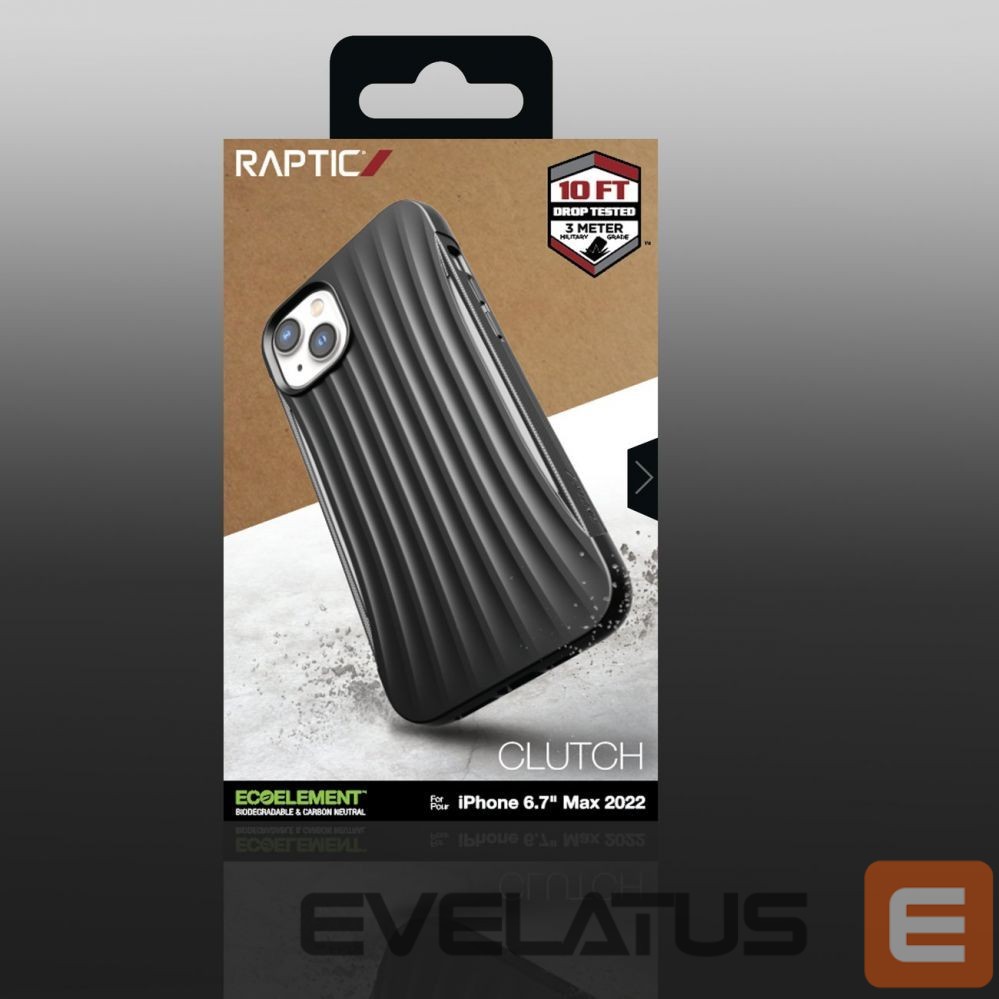Back panel cover Raptic X-Doria Black