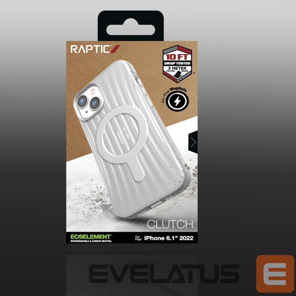 Back panel cover Raptic X-Doria Transparent