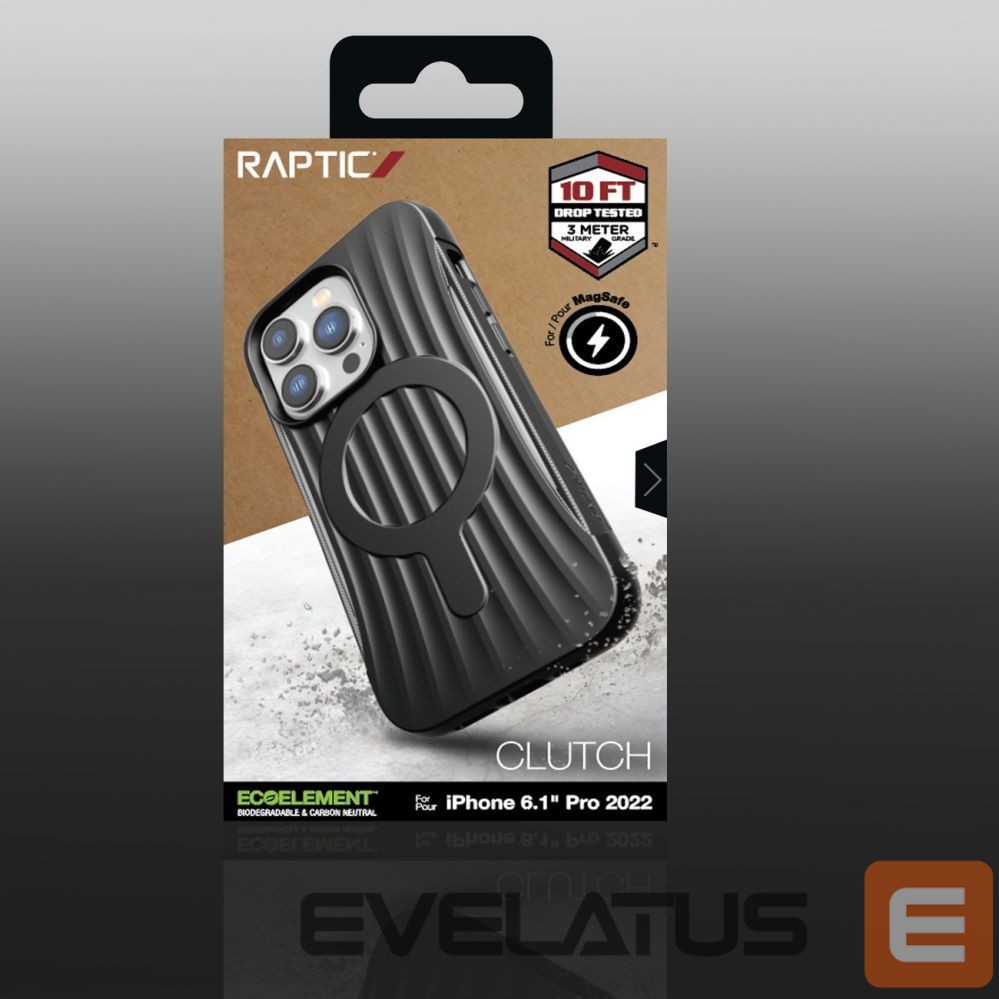 Back panel cover Raptic X-Doria Black