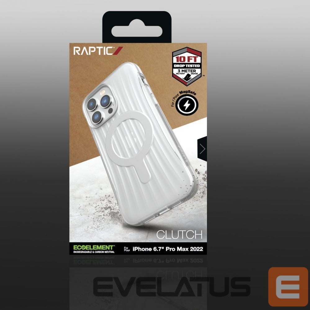 Back panel cover Raptic X-Doria Transparent