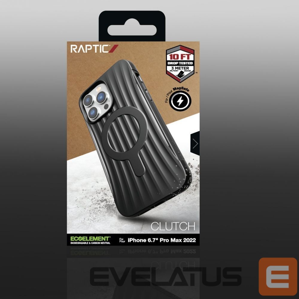 Back panel cover Raptic X-Doria Black