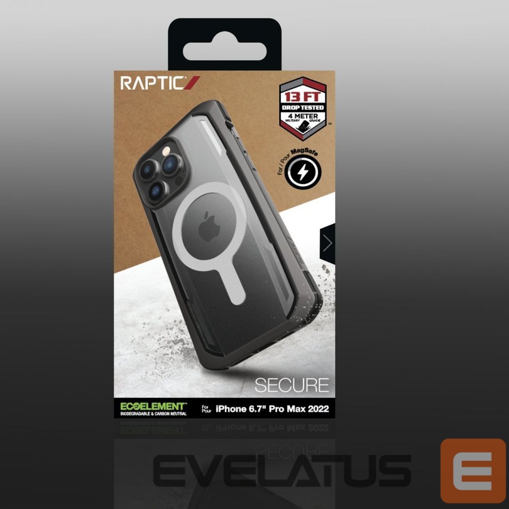 Back panel cover Raptic X-Doria Black