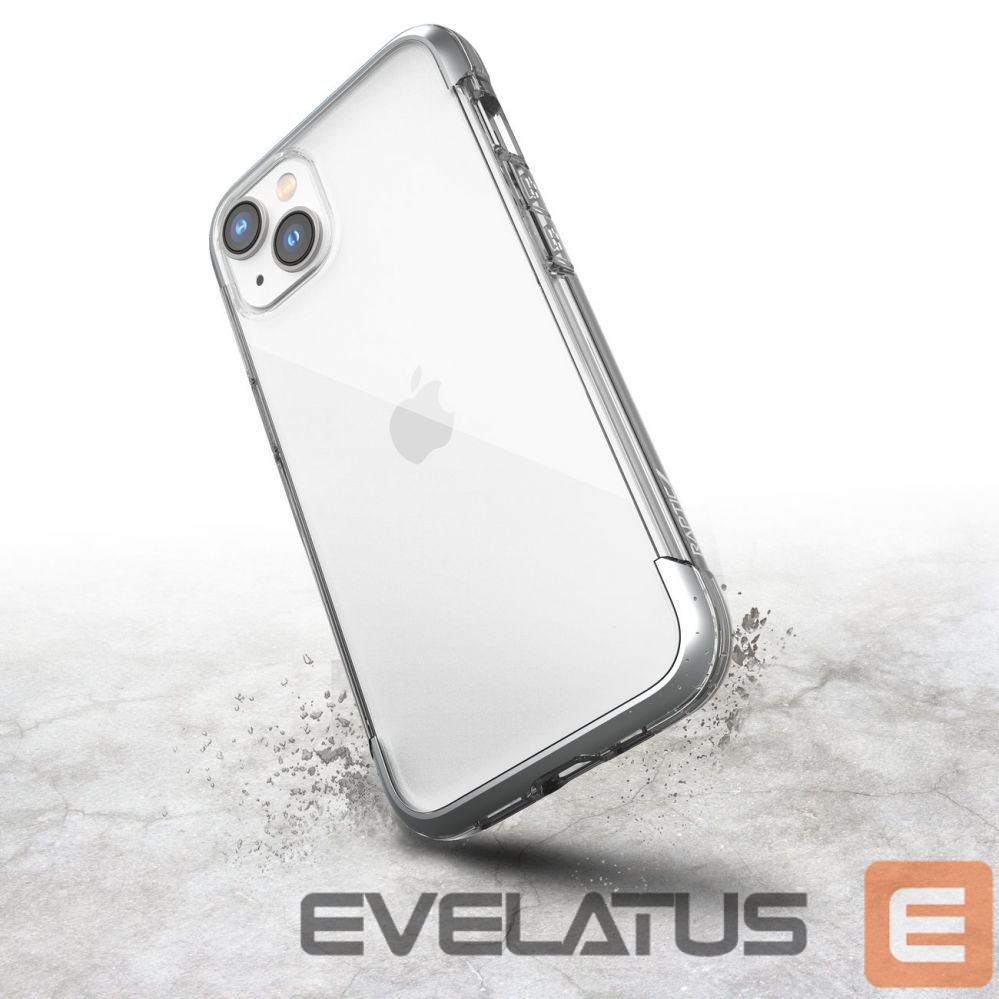 Back panel cover Raptic X-Doria Silver