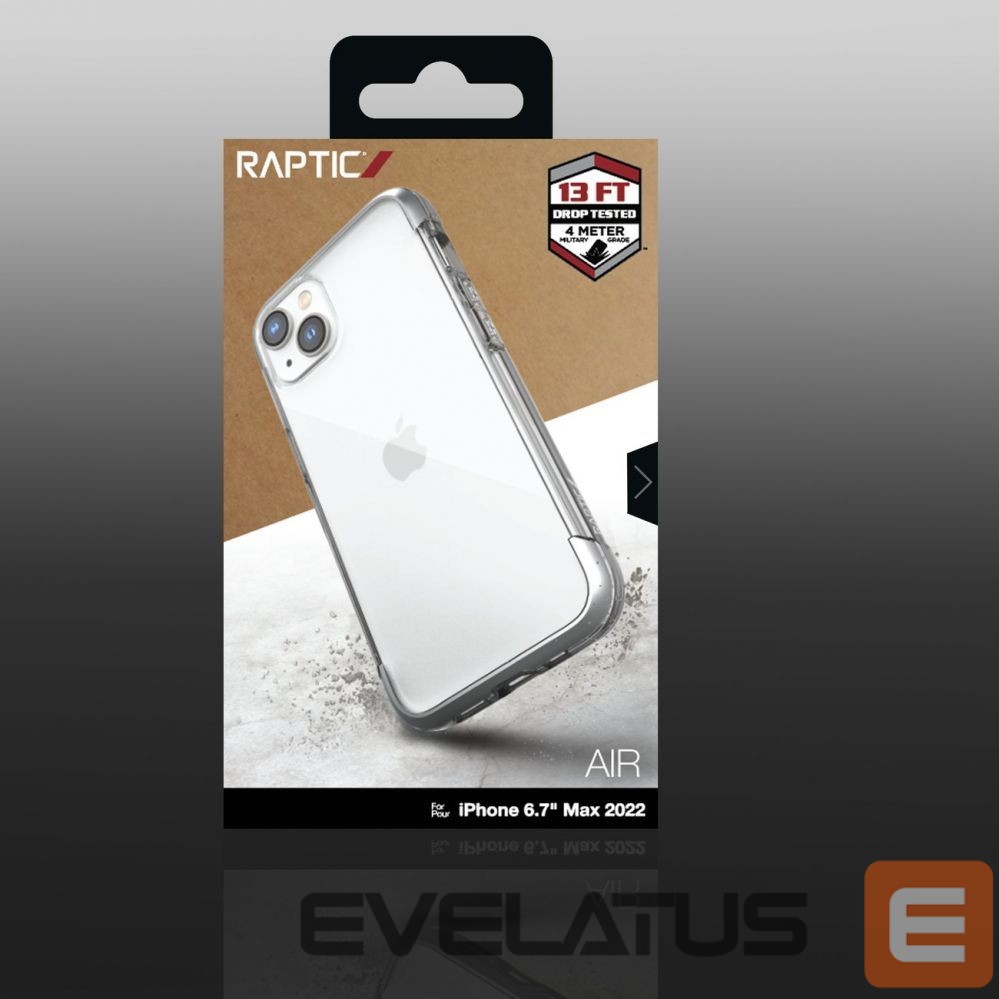 Back panel cover Raptic X-Doria Silver