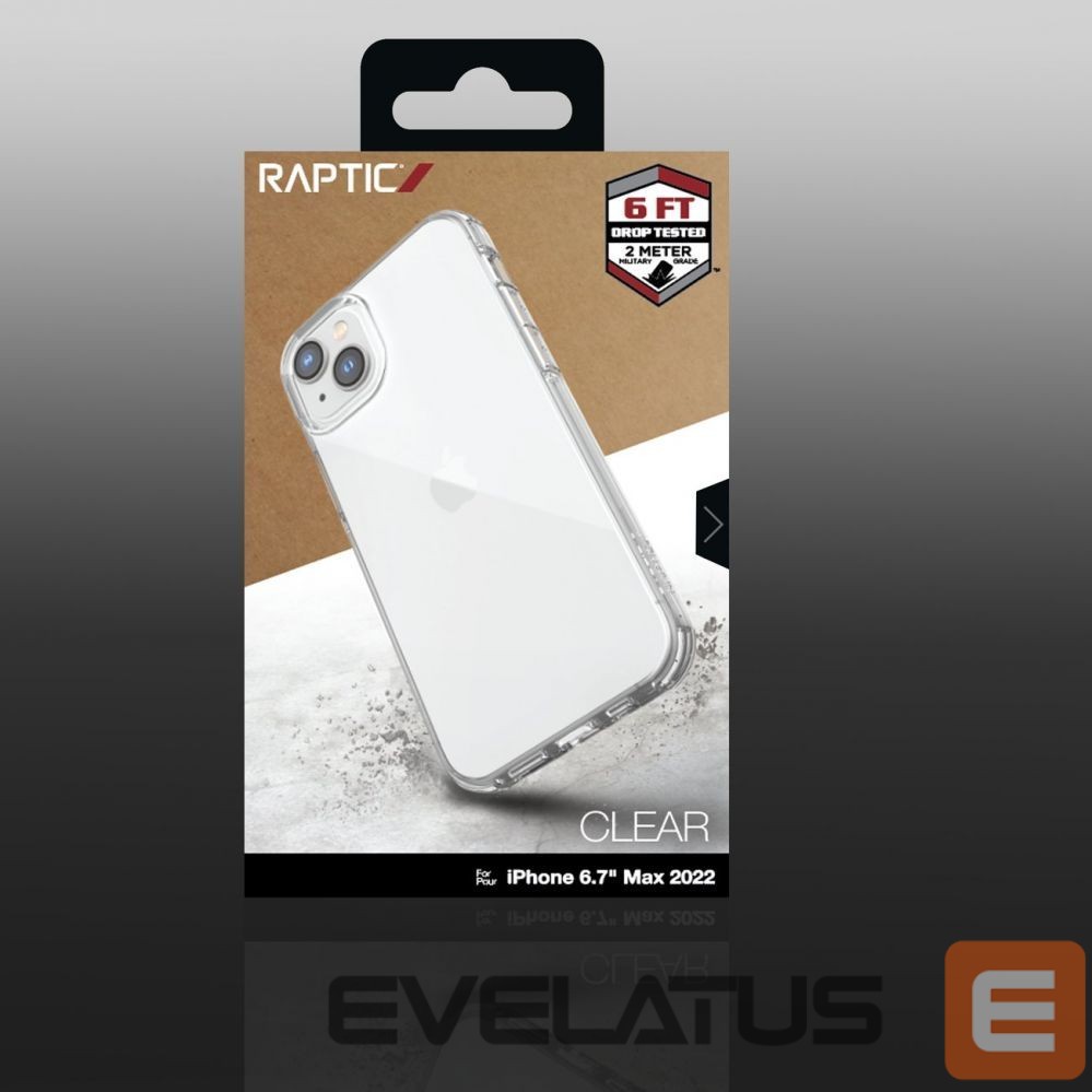 Back panel cover Raptic X-Doria Transparent