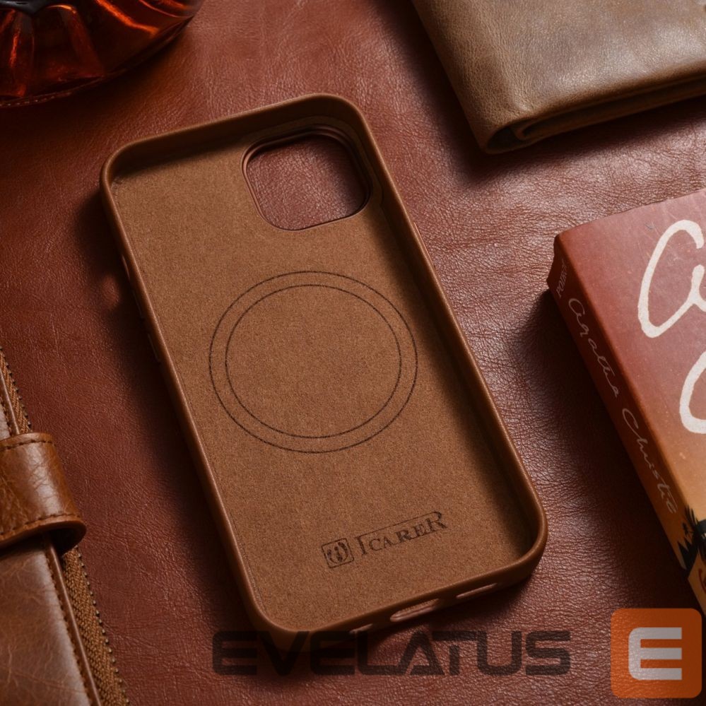 Back panel cover iCarer Brown