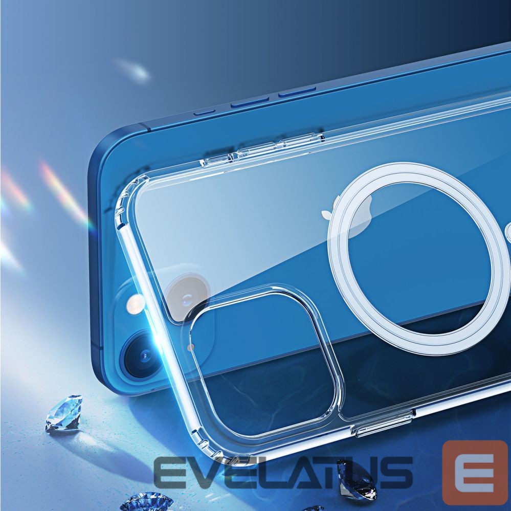 Back panel cover Dux Ducis Dux Ducis Clin magnetic case for iPhone 14 Plus compatible with MagSafe transparent