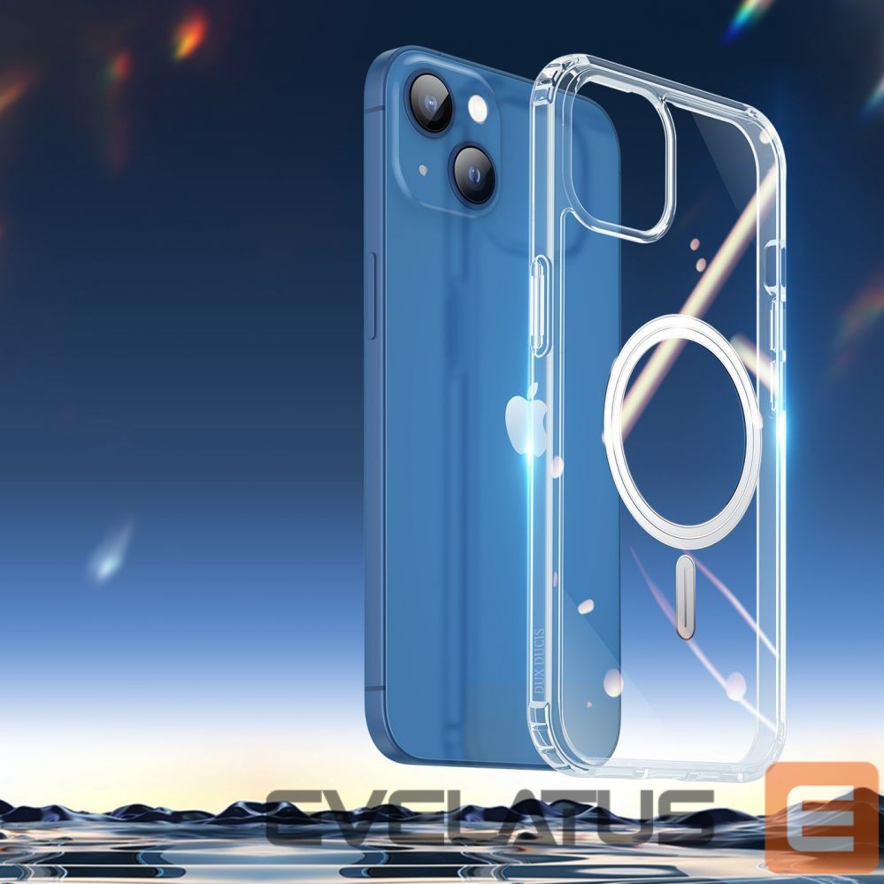 Back panel cover Dux Ducis Dux Ducis Clin magnetic case for iPhone 14 Plus compatible with MagSafe transparent