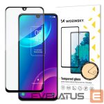 Back panel cover Wozinsky  Wozinsky Super Durable Full Glue Tempered Glass Full Screen With Frame Case Friendly TCL 30 5G Black 