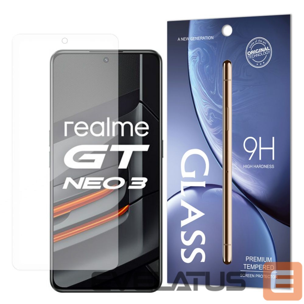 Protective glass Hurtel Tempered Glass 9H Tempered Glass Realme GT Neo 3 (packaging - envelope)