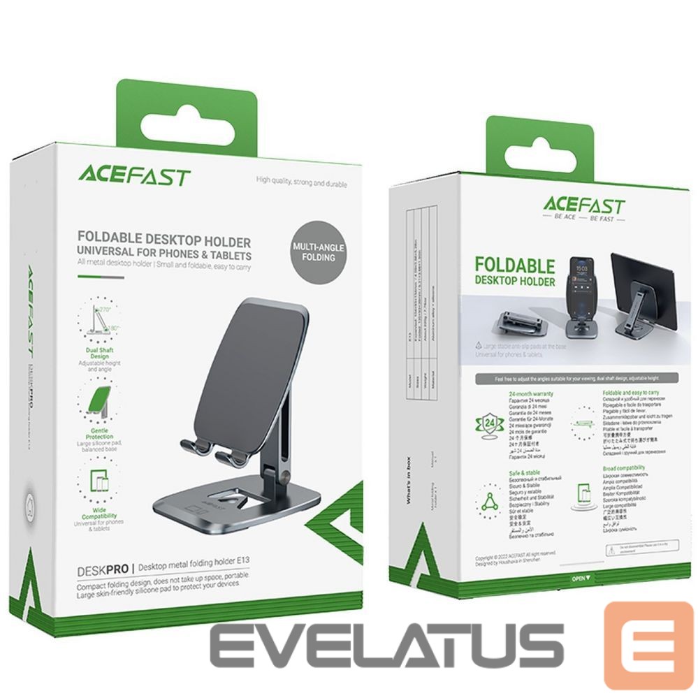 Auto holder Acefast Acefast foldable stand / phone holder gray (E13)