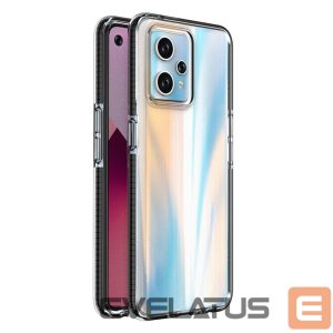 Back panel cover Hurtel  Black || Transparent 