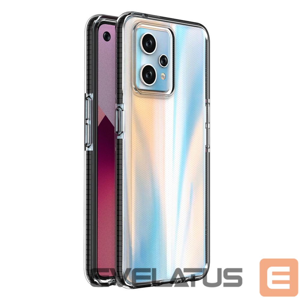 Back panel cover Hurtel Black || Transparent