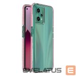 Back panel cover Hurtel  Pink || Transparent 