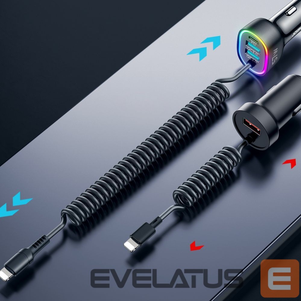 Cable Joyroom Lightning (male) || USB-A (female) || USB-C (female)