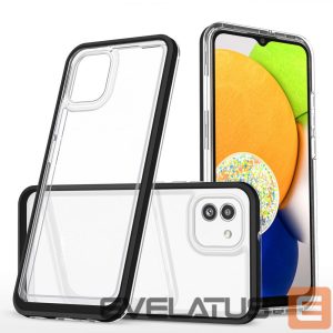 Back panel cover Hurtel  Black || Transparent 