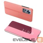 Back panel cover Hurtel  Clear View Case cover for Xiaomi 12 Lite cover with a flap pink 