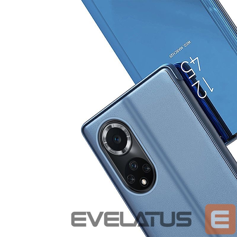 Back panel cover Hurtel Clear View Case case for Huawei nova 9 flip cover black