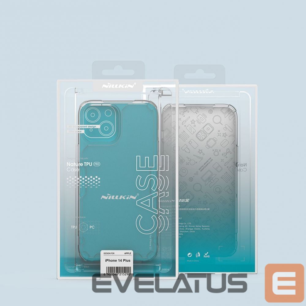 Back panel cover Nillkin Blue || Transparent