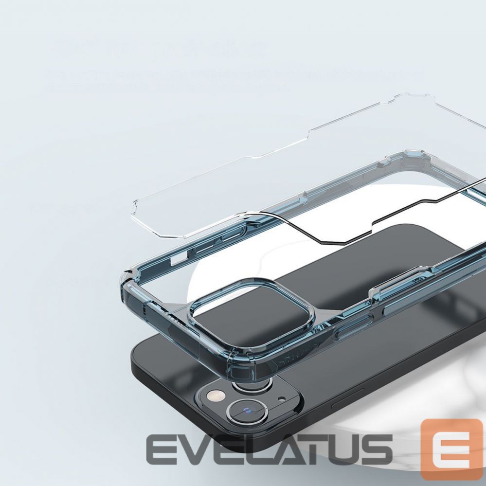 Back panel cover Nillkin Blue || Transparent