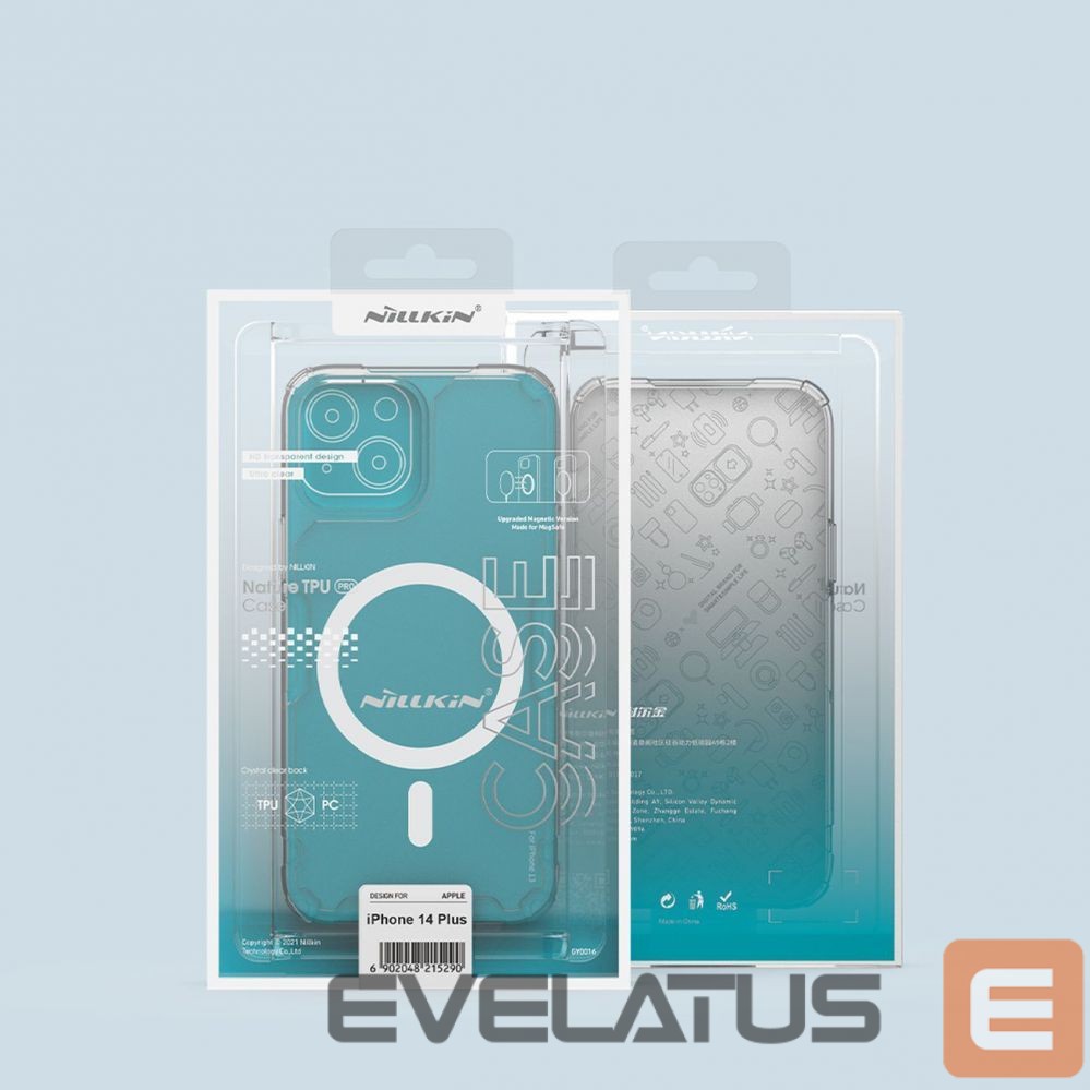 Back panel cover Nillkin Transparent || White