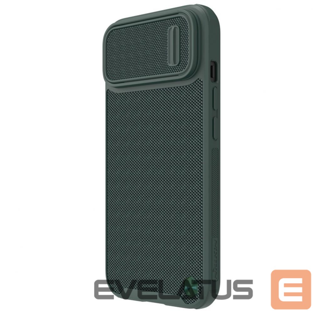 Back panel cover Nillkin Nillkin Textured S Case iPhone 14 Pro Max armored cover with camera cover dark green