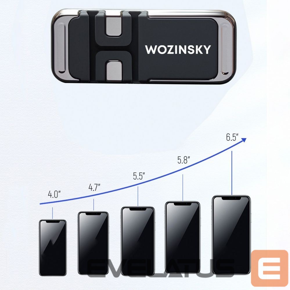 Other Wozinsky Wozinsky Magnetic Phone Holder with Cable Organizer (WMCDO-B1)