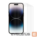 Back panel cover Joyroom  Joyroom Knight 2,5D FS TG 5x glass iPhone 14 Plus full screen (JR-DH07) 