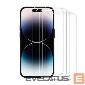 Back panel cover Joyroom  Joyroom Knight 2,5D FS TG 5x glass iPhone 14 Plus full screen (JR-DH07) 