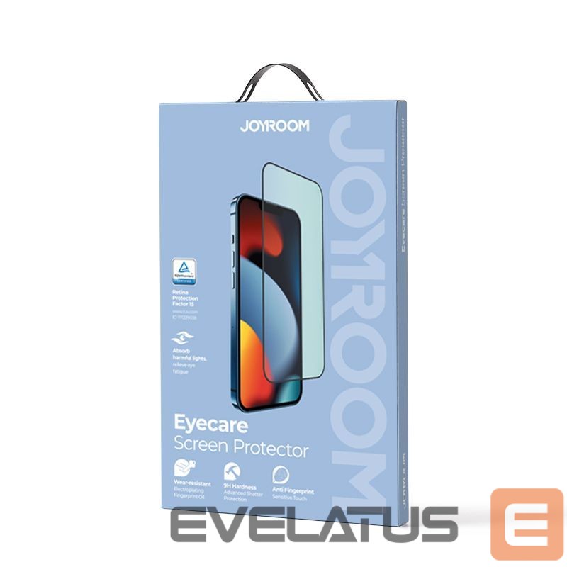 Protective glass Joyroom Joyroom Knight Green Glass for iPhone 14 Plus with Full Screen Anti Blue Light Filter (JR-G03)