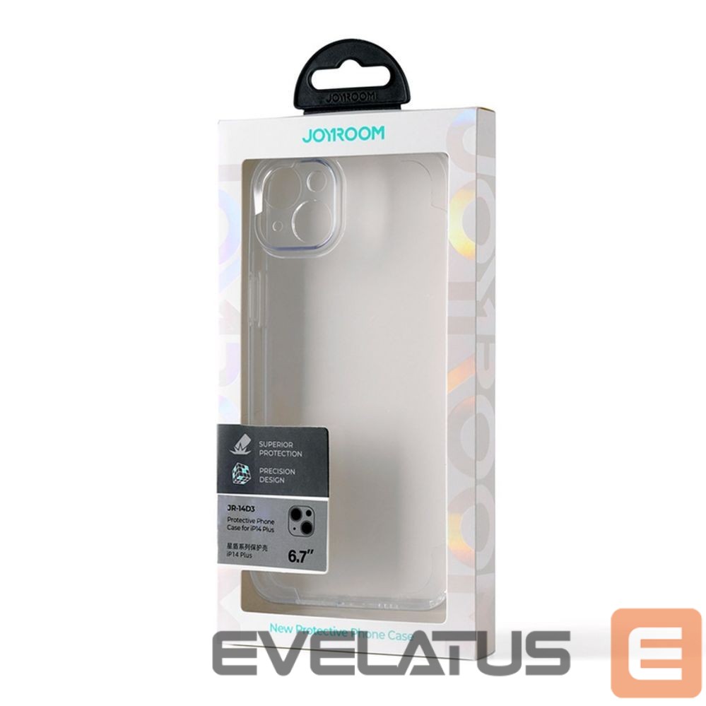 Back panel cover Joyroom Joyroom 14D Case Case for iPhone 14 Plus Durable Cover Housing Clear (JR-14D3)