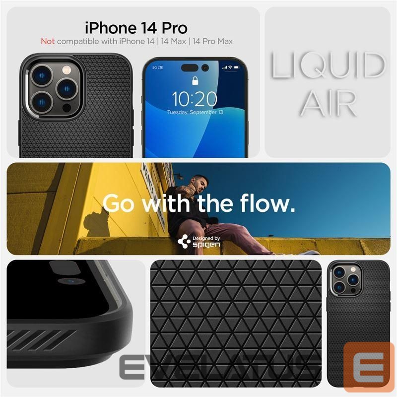 Back panel cover Spigen Black