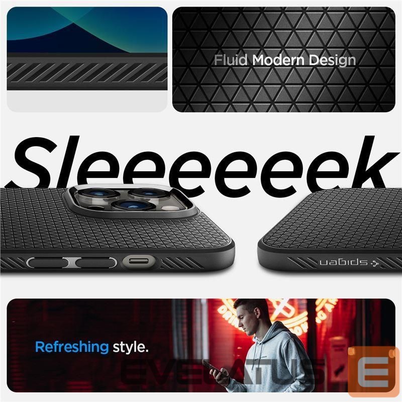 Back panel cover Spigen Black