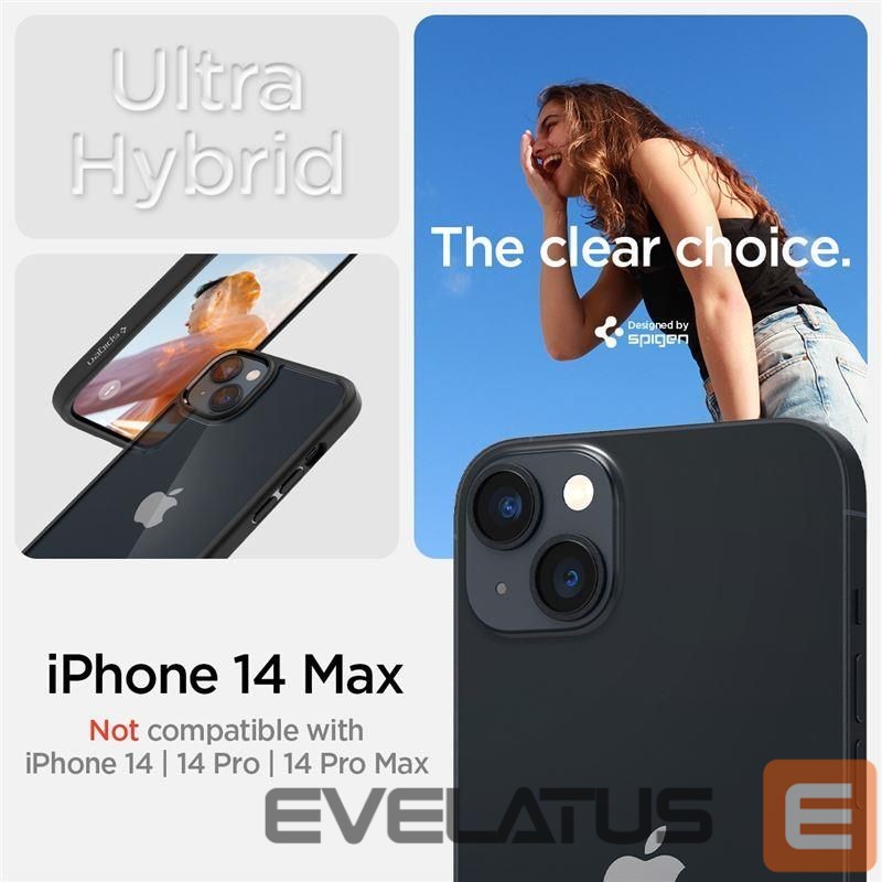 Back panel cover Spigen Black