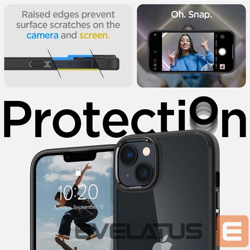 Back panel cover Spigen Black