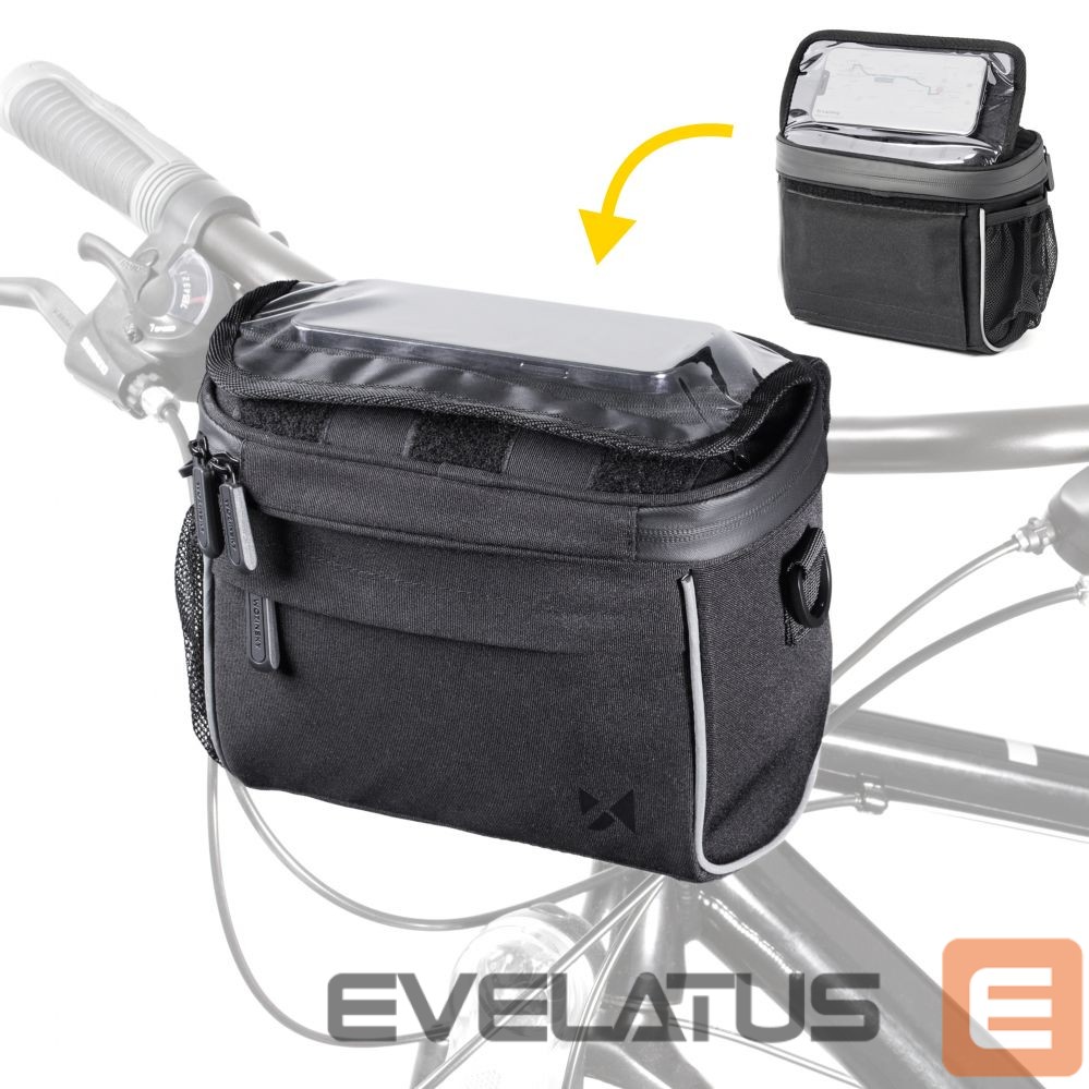 Other Wozinsky Wozinsky Handlebar Bag Bike Shoulder Bag Black (WBHBB-01)