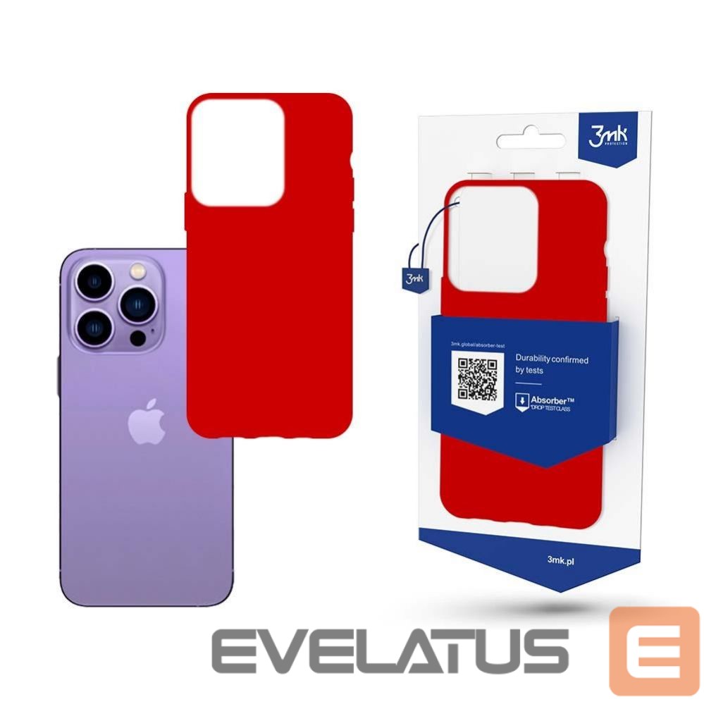 Back panel cover 3MK Red