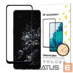 Protective glass Wozinsky  Wozinsky Full Glue Tempered Glass Full Screen Tempered Glass for OnePlus 10T / OnePlus Ace Pro 9H Full Screen with Black Frame 