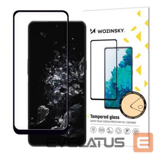 Protective glass Wozinsky  Wozinsky Full Glue Tempered Glass Full Screen Tempered Glass for OnePlus 10T / OnePlus Ace Pro 9H Full Screen with Black Frame 