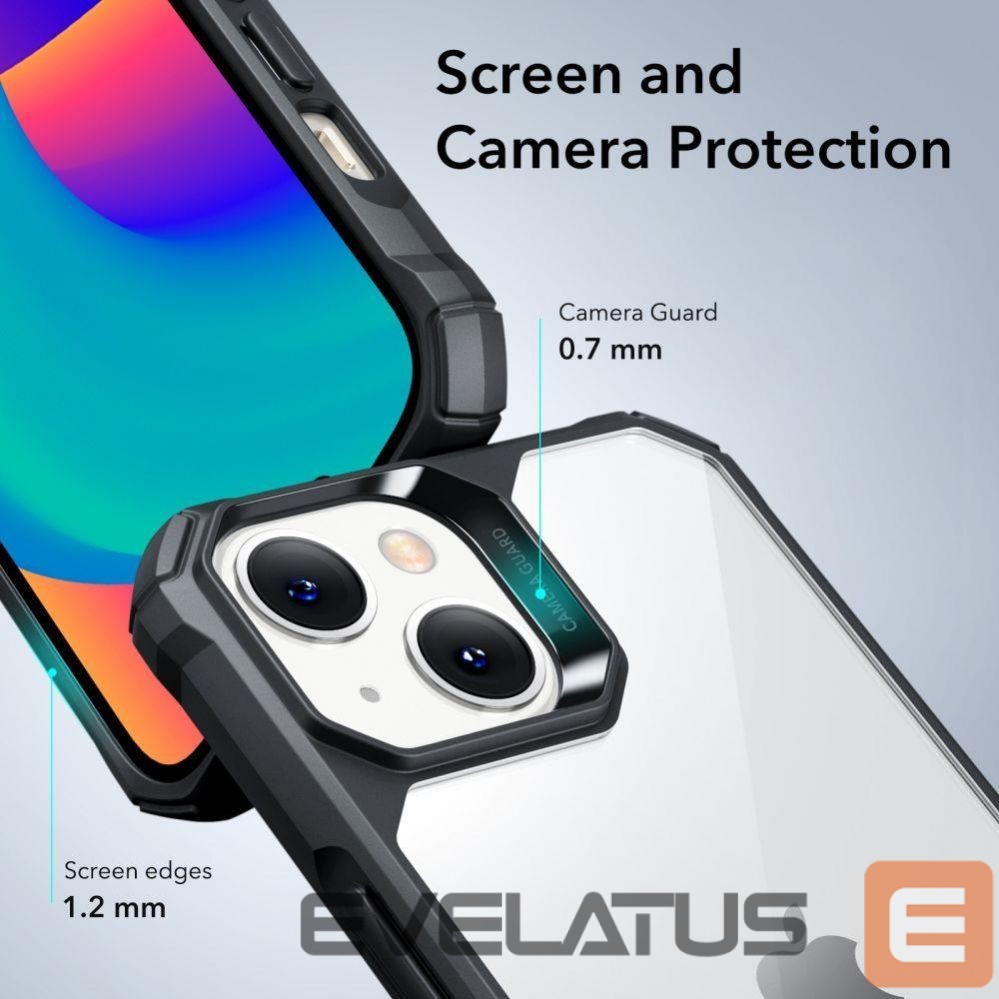Back panel cover ESR Black || Transparent
