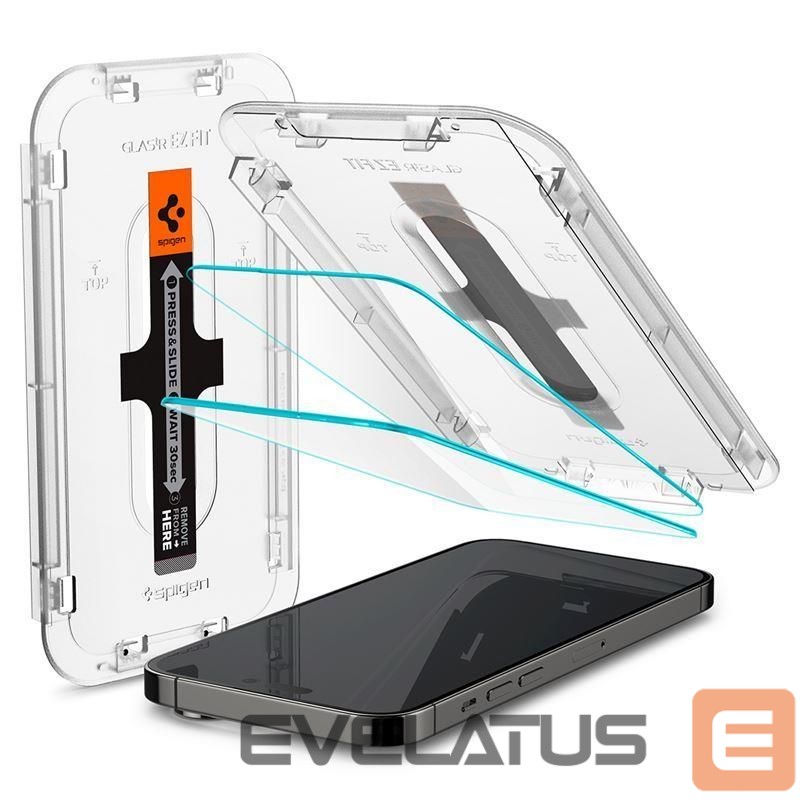 Protective glass Spigen Spigen Glas.tR EZ Fit tempered glass for iPhone 14 Pro - 2 pcs.