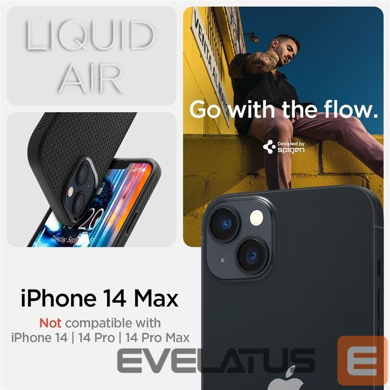 Back panel cover Spigen Black