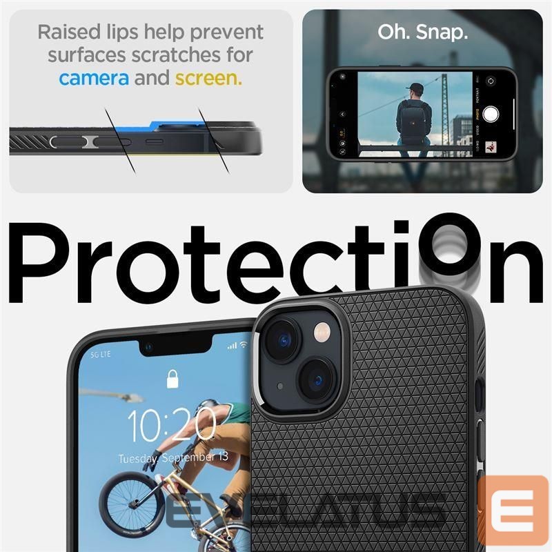 Back panel cover Spigen Black