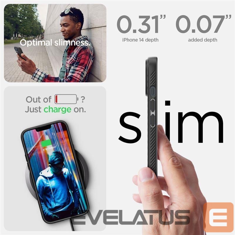 Back panel cover Spigen Black