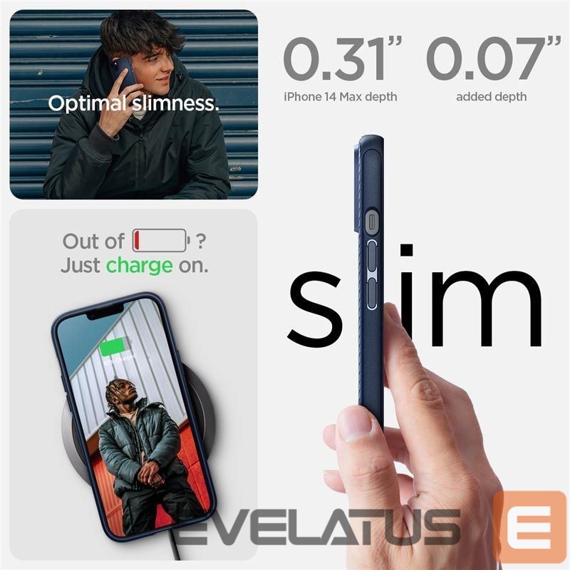 Back panel cover Spigen Blue