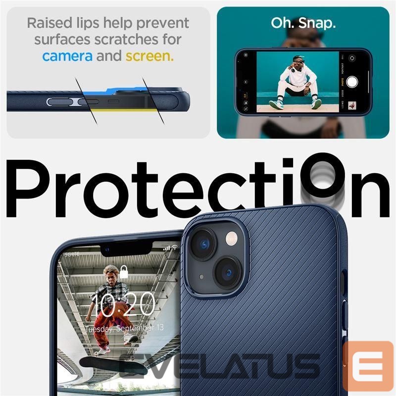 Back panel cover Spigen Blue