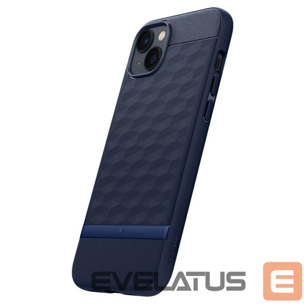 Back panel cover Spigen Caseology Parallax Mag Case with MagSafe for iPhone 14 Plus - Navy